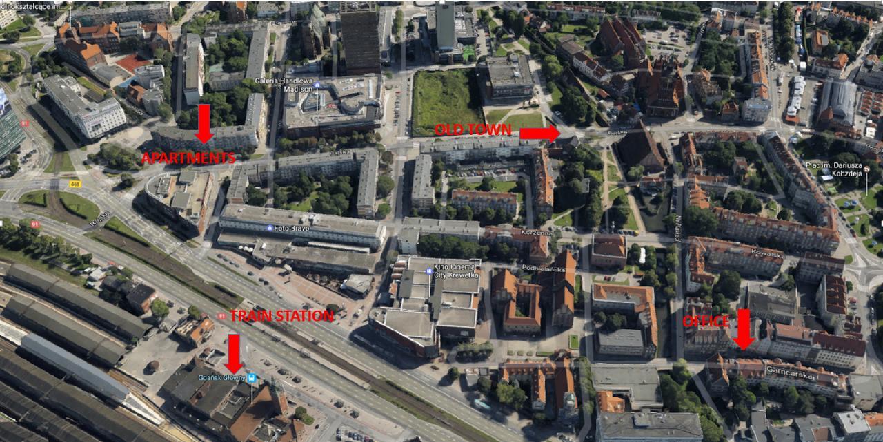 Grand-Tourist Marine II Lejlighed Gdańsk Eksteriør billede